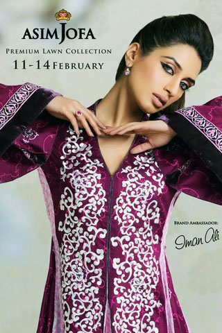 Asim Jofa Premium Lawn Collection 2011-12