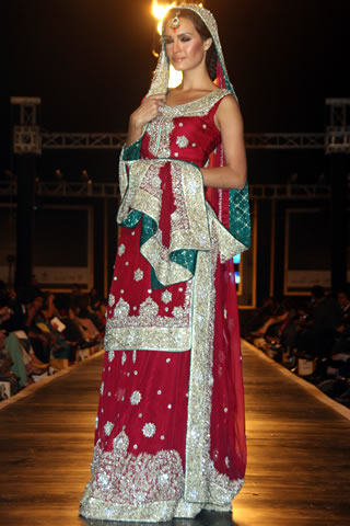 Mehdi Wedding Dresse show on bridal couture week 2010