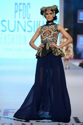 Akif Mahmood Collection at PFDC Sunsilk Fashion Week 2014 Day 4