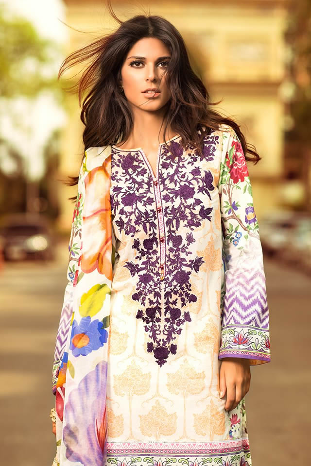 Zara Shahjahan Spring / Summer 2015 Lawn Collection