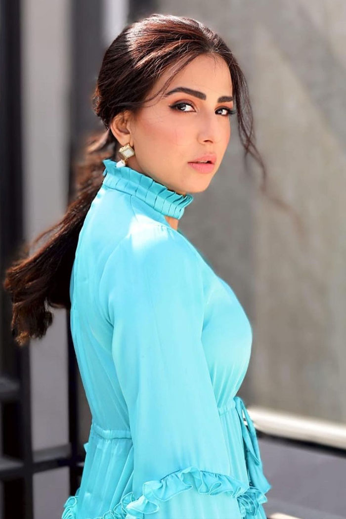 Pakistani actress Ushna Shah